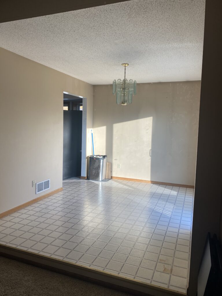 Shakopee dining room before